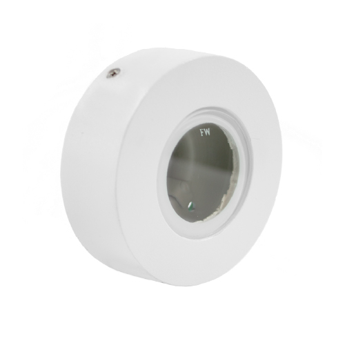 Semiembutido de aluminio redondo blanco